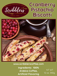 Cranberry Pistachio Biscotti