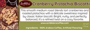 Cranberry Pistachio Biscotti