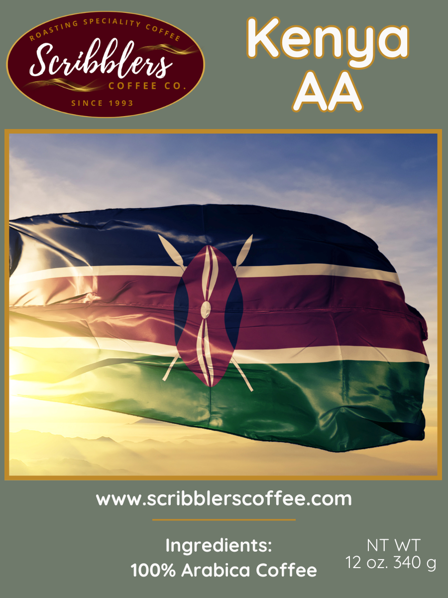 ケニアAAコーヒー豆　Kenya AA coffee Beans ケニア AA｜米安珈琲