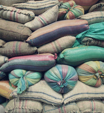 colombian coffee in colorful bags